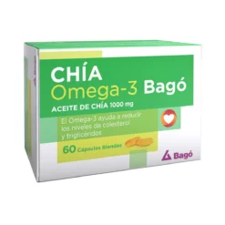 CHIA OMEGA-3 1000 MG CÁPSULAS BLANDAS X 60